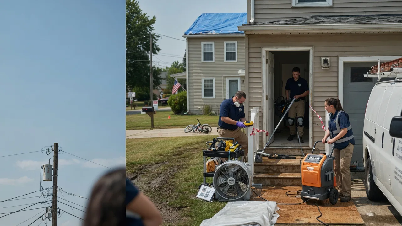 Water Damage Repair in Kewaskum, WI near me